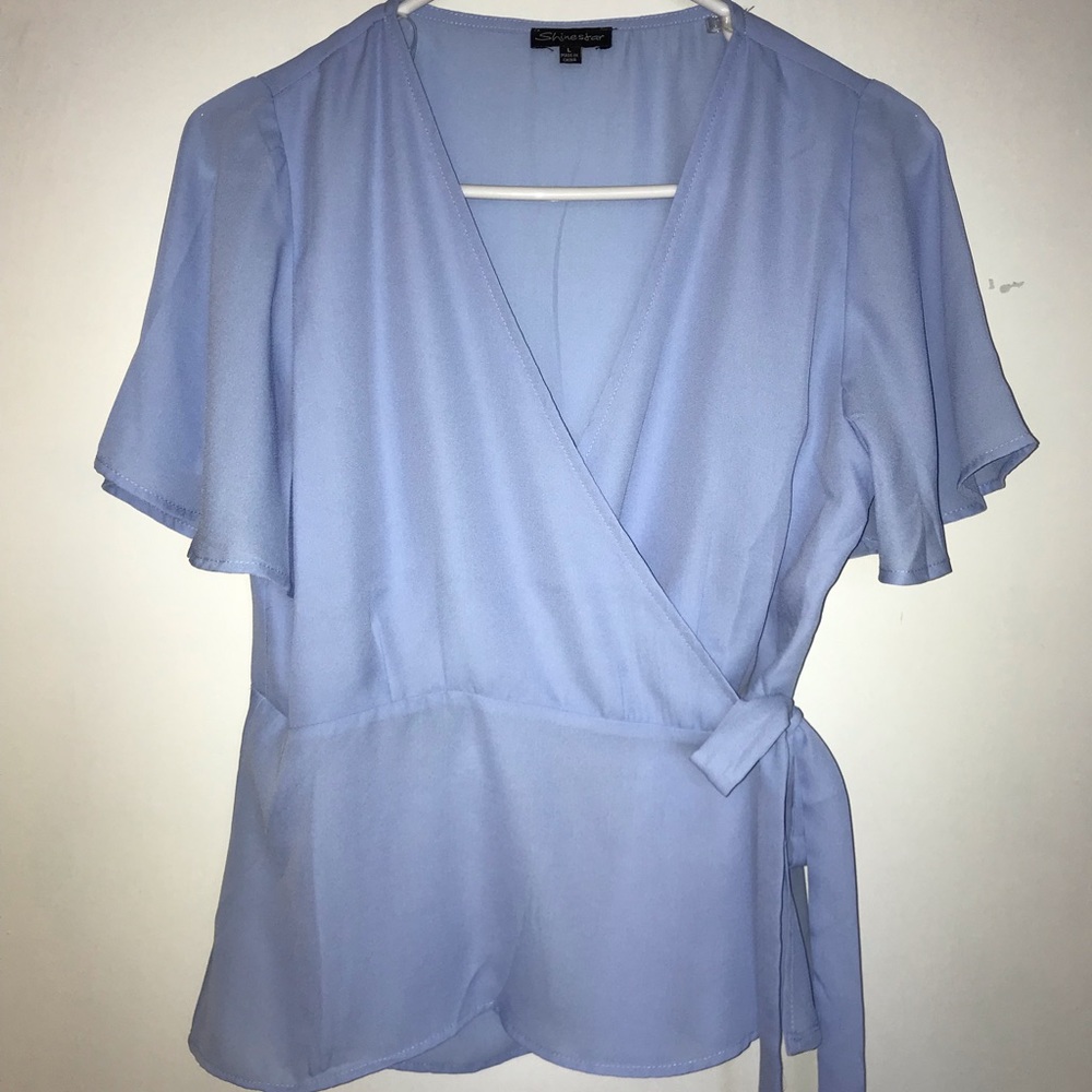 Periwinkle blouse